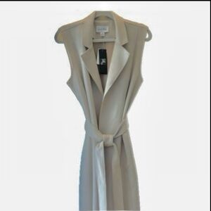 NWT JOSEPH RIBKOFF Longline Vest Women’s Size M